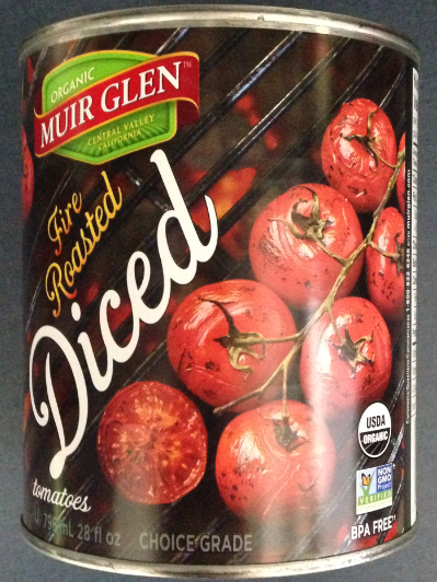 Muir Glen Organic Fire Roasted Diced Tomatoes (796ml) - Lifestyle Markets