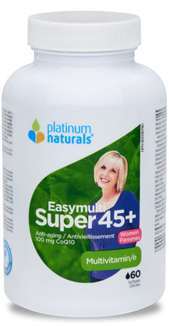 Platinum Naturals Easymulti Super 45+ Women's Multi (60 Softgels) - Lifestyle Markets