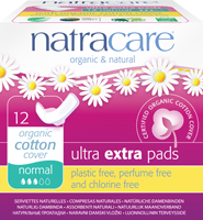 Natracare Normal Ultra Extra Pads (12 Count) - Lifestyle Markets