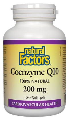 Natural Factors Coenzyme Q10 200mg (120 Softgels) - Lifestyle Markets
