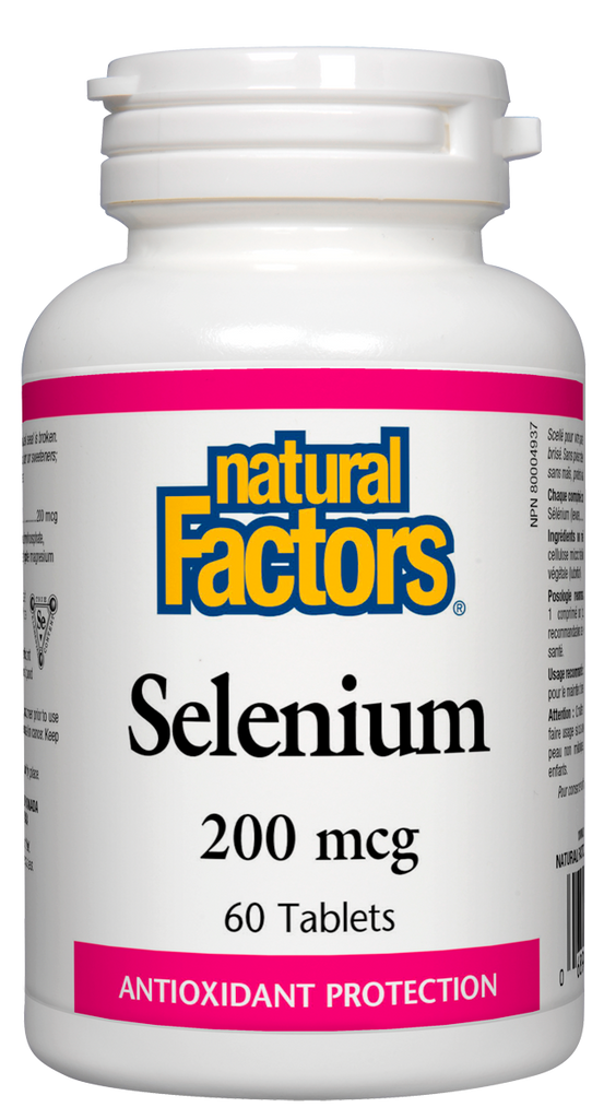 Natural Factors Selenium (200mcg) (90 Tabs) - Lifestyle Markets