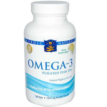 Nordic Naturals Omega-3 - Lemon (1000mg) (120 SoftGels) - Lifestyle Markets