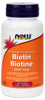 Now Biotin (5000Mcg) (60 Vegetarian Capsules) - Lifestyle Markets