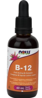 Now B-12 Fast Acting B Complex Liquid (60ml) - Lifestyle Markets