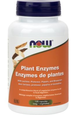 Now Plant Enzymes (120 Vegetable Capsules) - Lifestyle Markets
