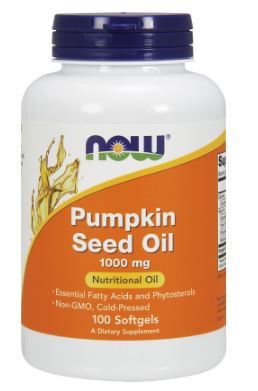 Now Pumpkin Seed Oil (100 Softgels) - Lifestyle Markets