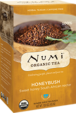 Numi Organic Honeybrush Tea (18 Tea bags) - Lifestyle Markets
