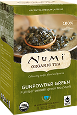 Numi Organic Gunpowder Tea (18 Tea bags) - Lifestyle Markets