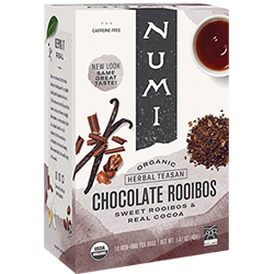 Numi Organic Chocolate Rooibos Tea (16 Tea bags) - Lifestyle Markets