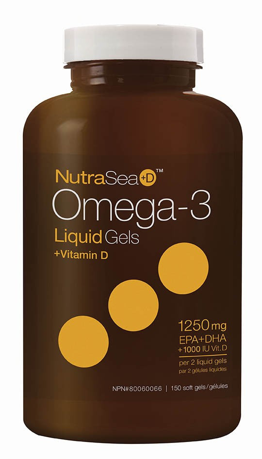 Nature's Way NutraSea +D Omega - 3 Liquid Gels (150 Soft Gels) - Lifestyle Markets