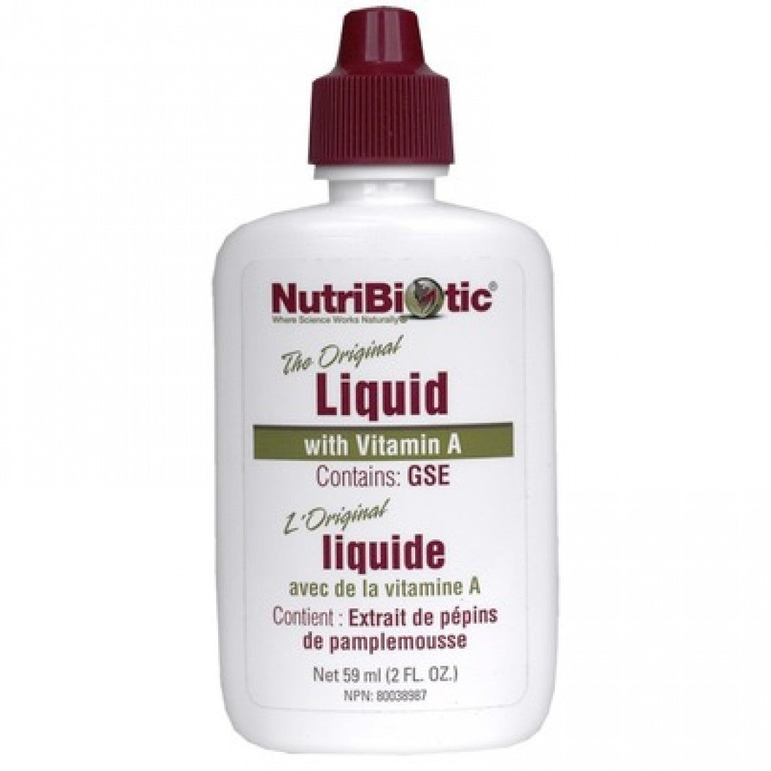 Nutribiotic The Original Liquid with Vitamin A (Contains Grapefruit Seed Extract) (59ml) - Lifestyle Markets
