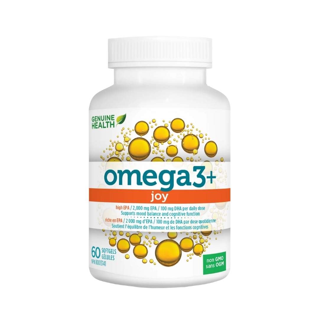 Genuine Health omega3+ Joy - Lifestyle Markets