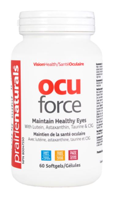 Prairie Naturals Ocu Force (60 Softgels) - Lifestyle Markets