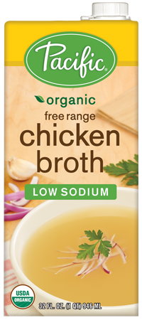 Pacific Organic Chicken Broth Low Sodium (946ml) - Lifestyle Markets