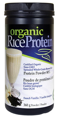 Prairie Naturals Organic Rice Protein - French Vanilla (360g) - Lifestyle Markets