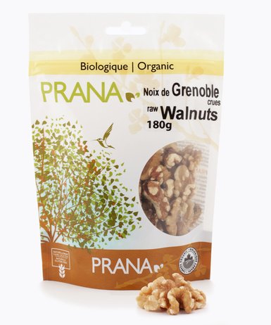 Prana Organic Raw Walnuts (180g) - Lifestyle Markets