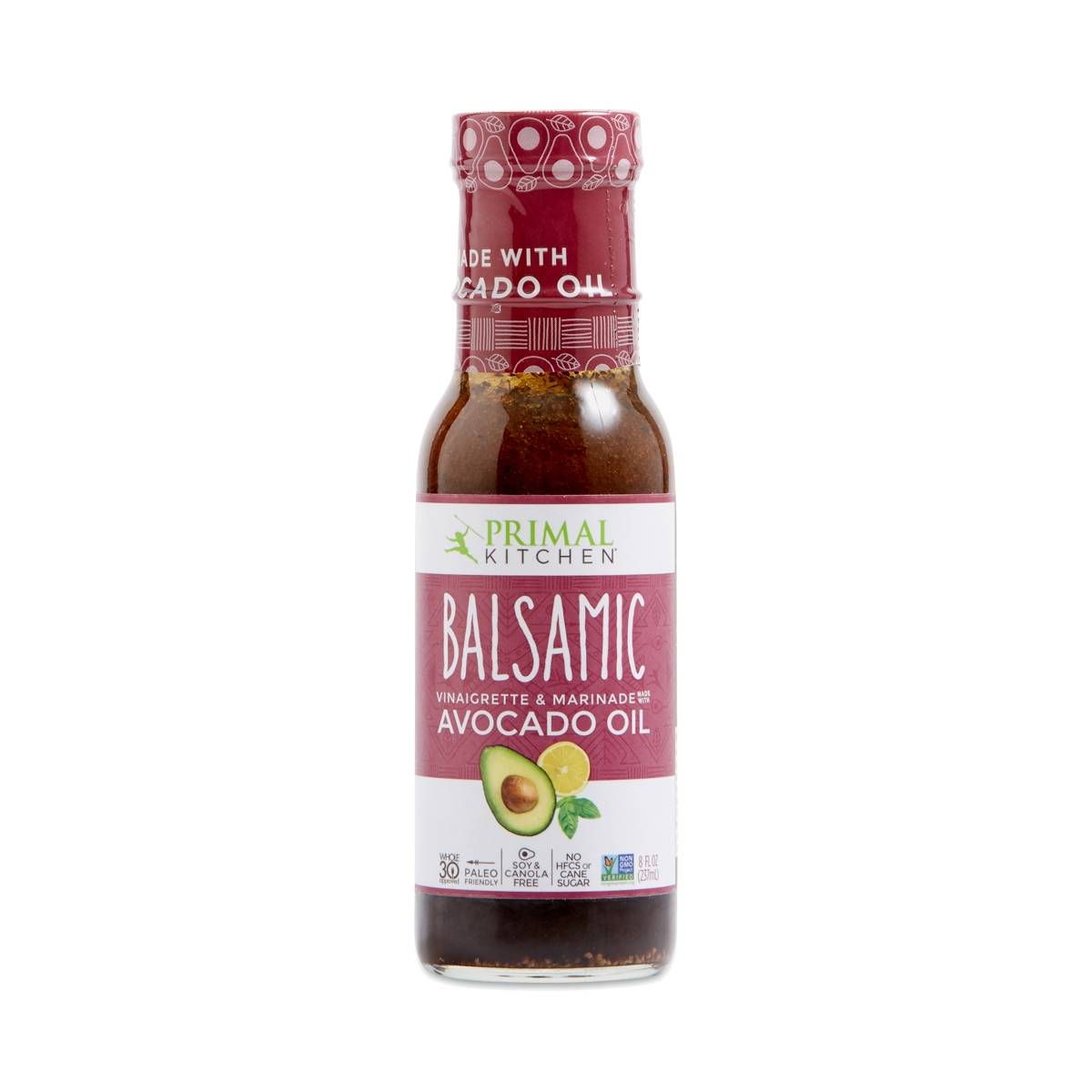 Primal Kitchen Dressing and Marinade- Balsamic (237ml) - Lifestyle Markets