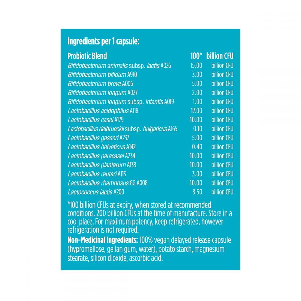 Genuine Health Advanced Gut Health Probiotic High Potency (100B) (30 VCaps) - Lifestyle Markets