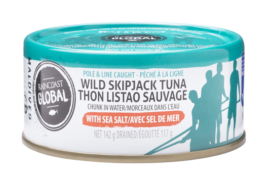 Raincoast Trading Wild Skipjack Tuna - Sea Salt (142g) - Lifestyle Markets
