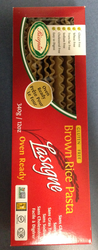 Rizopia Food Products Brown Rice Lasagne (340g) - Lifestyle Markets