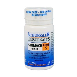 Schuessler Tissue Salts - Stomach Upset COMB S (125 Tablets) - Lifestyle Markets