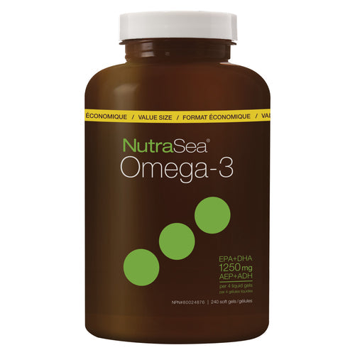 Nature's Way NutraSea Omega-3 (Value Size) (240 Softgels) - Lifestyle Markets