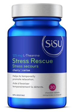 Sisu Stress Rescue Chewables (125mg L-Theanine) (30 Chewable Tablets) - Lifestyle Markets
