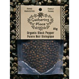 Gathering Place Organic Black Pepper (55g) - Lifestyle Markets