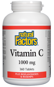 Natural Factors Vitamin C (1000mg) (360 Tablets) - Lifestyle Markets