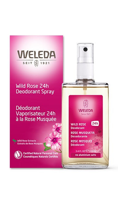 Weleda Wild Rose Deodorant (100ml) - Lifestyle Markets