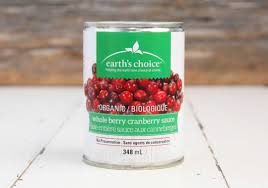 Earths Choice Organic Whole Cranberry Sauce (348ml) - Lifestyle Markets