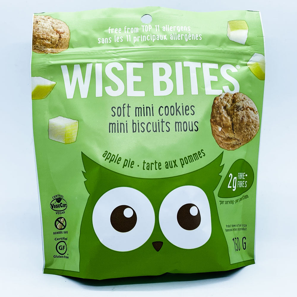 Wise Bites Soft Mini Cookies - Apple Pie (150g) - Lifestyle Markets