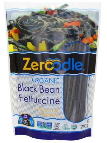 Liviva Organic Black Bean Fettuccine (200g) - Lifestyle Markets