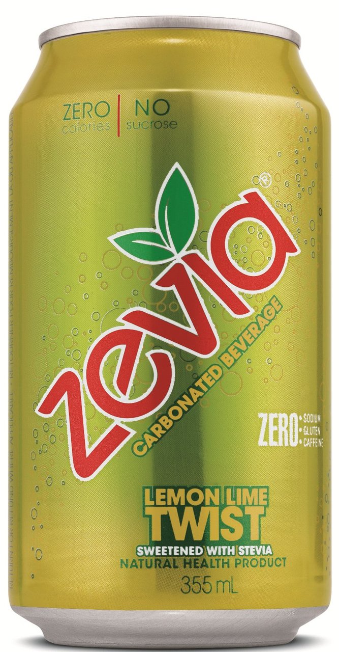 Zevia Lemon Lime Twist Soda (355ml) - Lifestyle Markets
