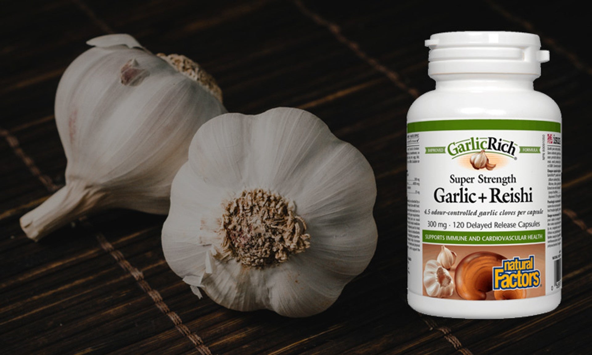 Garlic & Reishi for Immune System