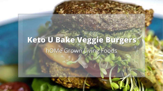 KETO U Bake Veggie Burgers