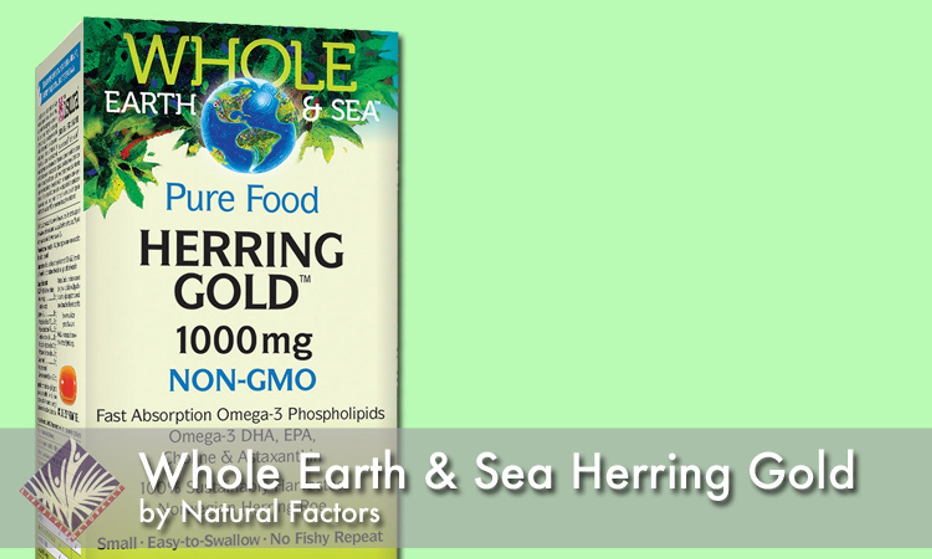 What's the deal with Whole Earth & Sea Herring Gold?