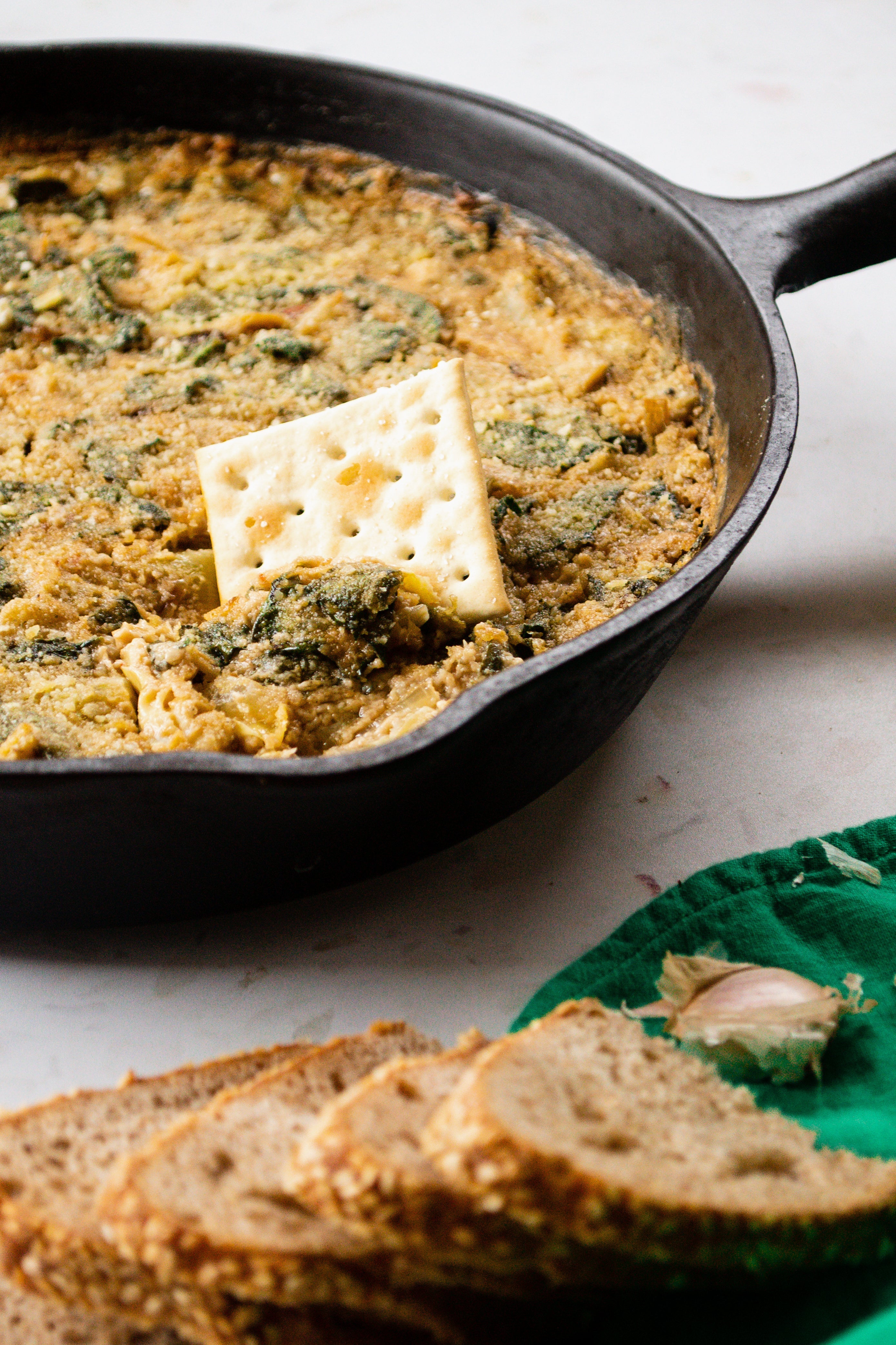 Vegan Spinach and Artichoke Dip