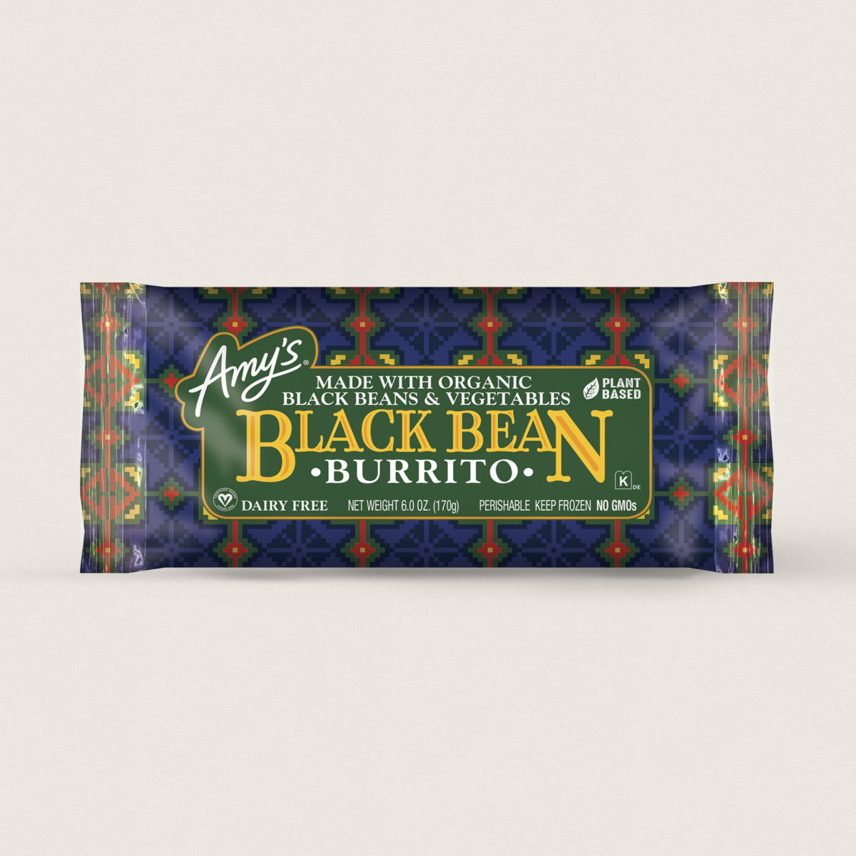 Amy's Kitchen Black Bean Burrito (170g) - Lifestyle Markets