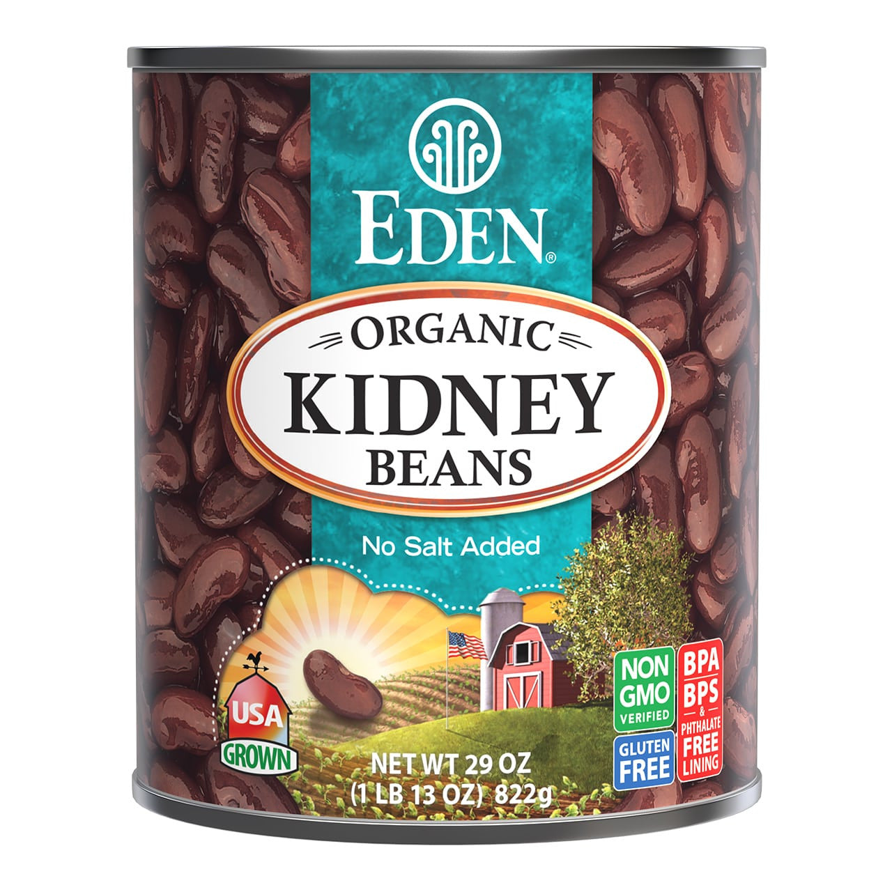 Eden Organic Kidney Beans (796ml) - Lifestyle Markets