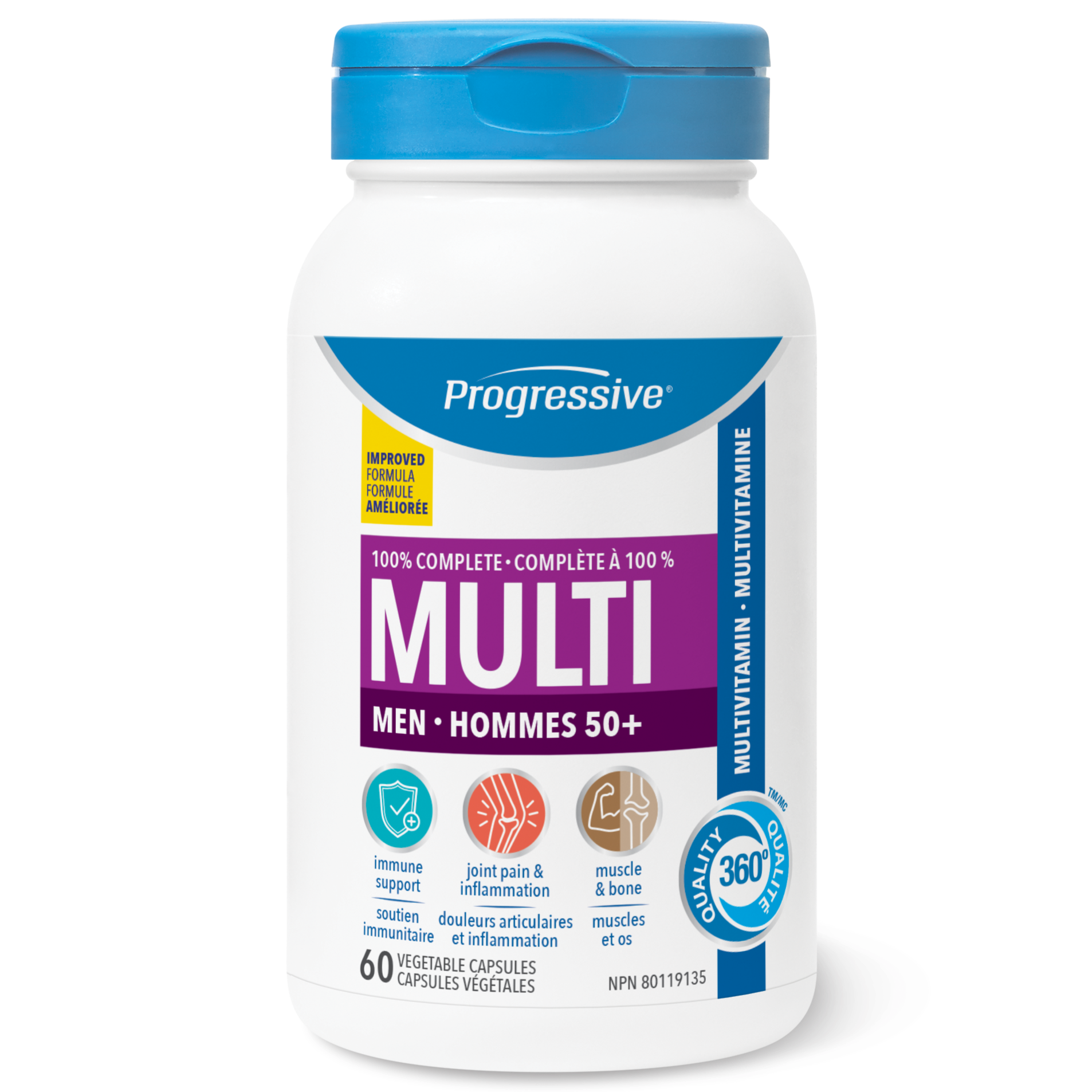 Prog. Men 50+ Multi 60vcaps