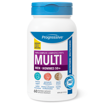 Prog. Men 50+ Multi 60vcaps