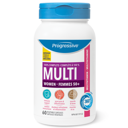 Progressive Women 50+ Multi 60vcaps