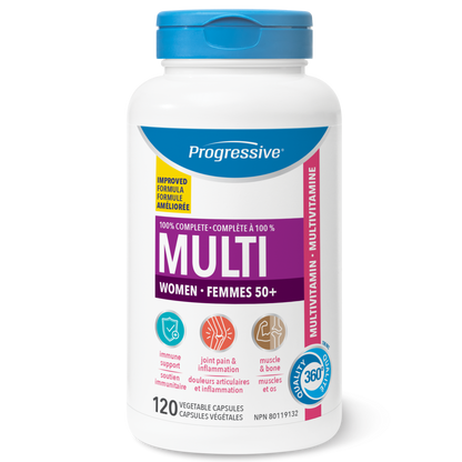 Prog. Women 50+ Multi 120vcaps