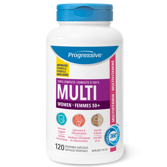 Prog. Women 50+ Multi 120vcaps