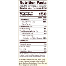 Bob's Red Mill Homestyle Granola - Maple Sea Salt (312g) - Lifestyle Markets