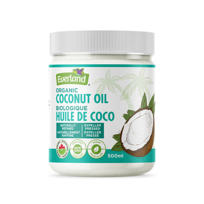 Everland Organic Coconut Oil (500ml) - Lifestyle Markets