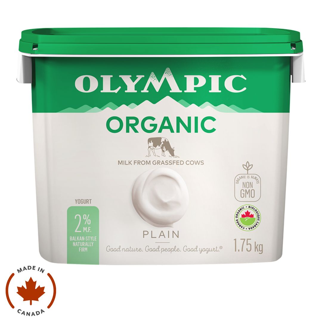 Olympic Organic 2% Yogurt - Plain (2 Sizes) - Lifestyle Markets