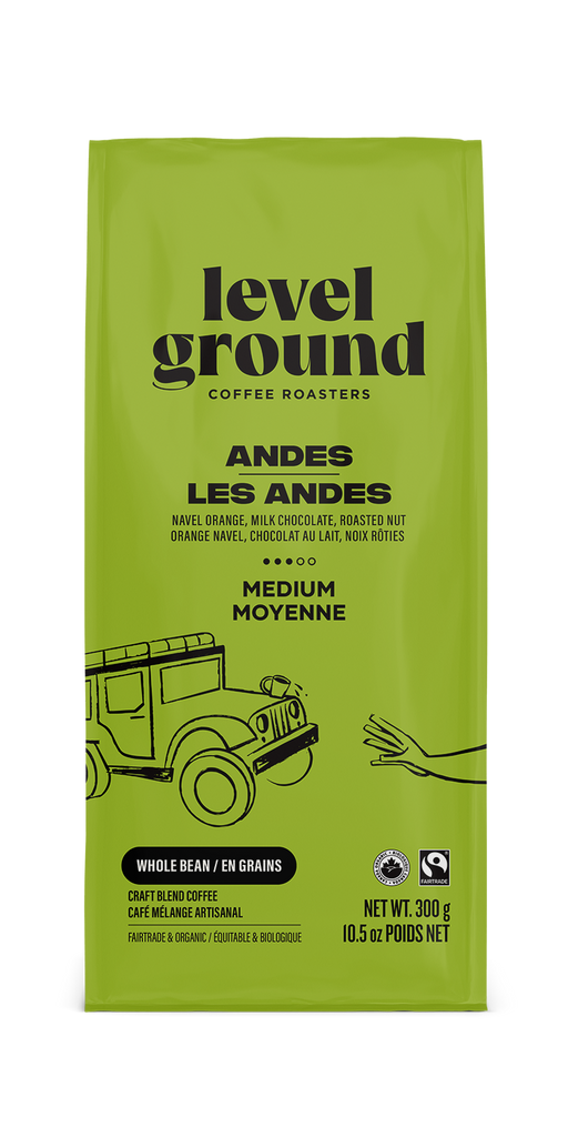 Level Ground Coffee - Andes Mountains Bean (300g)