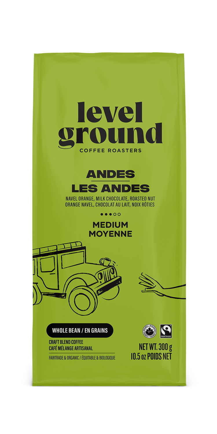 Level Ground Coffee - Andes Mountains Bean (300g)